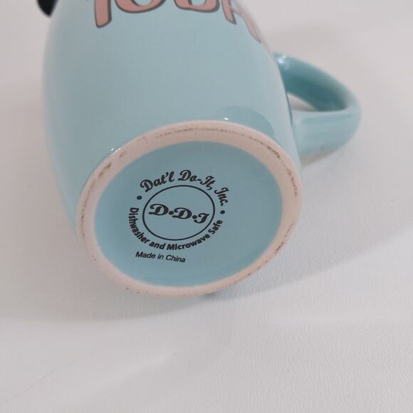 "Nope Not Today" Coffee Mug Large Capacity Ceramic by Dat’l Do It, Inc. w/ Lid - Picture 3 of 4